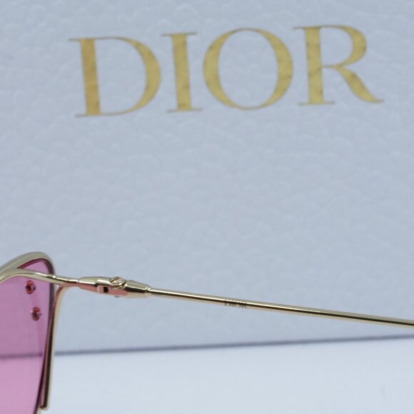 Dior MISSDIOR B1U B0N0 Cat Eye Sunglasses - Gold/Pink - Picture 7 of 12